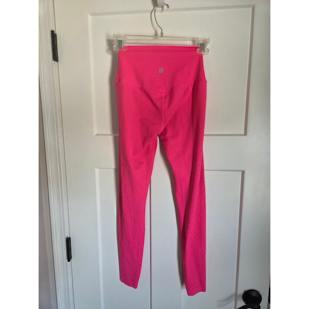 BuffBunny Vibes Laser Cut High Rise Leggings Pink - Picture 4 of 4